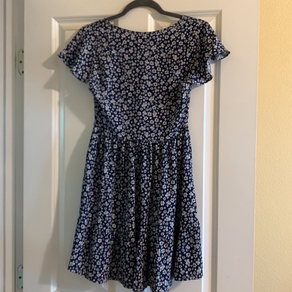 Sundae Muse Tessa Dress Navy Floral - Picture 2 of 6